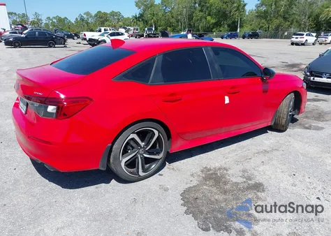 2023 Honda Civic Sport z USA, uszkodzony, nr VIN 2HGFE2F5XPH507442